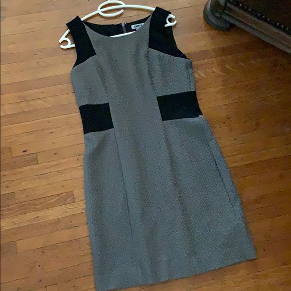 DKNY Gray shift dress - Picture 1 of 3